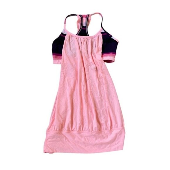 Lululemon No Limits TankBleached Coral / Assorted Stripe Bleached Coral size 6 - Picture 6 of 7